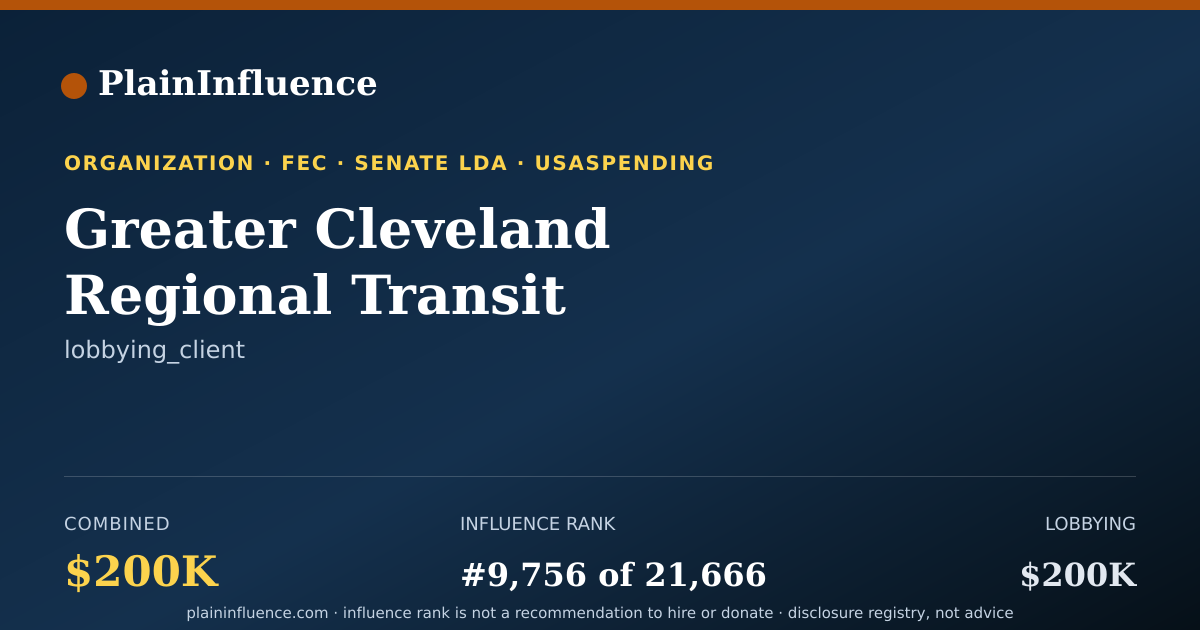 Shareable card for Greater Cleveland Regional Transit Authority