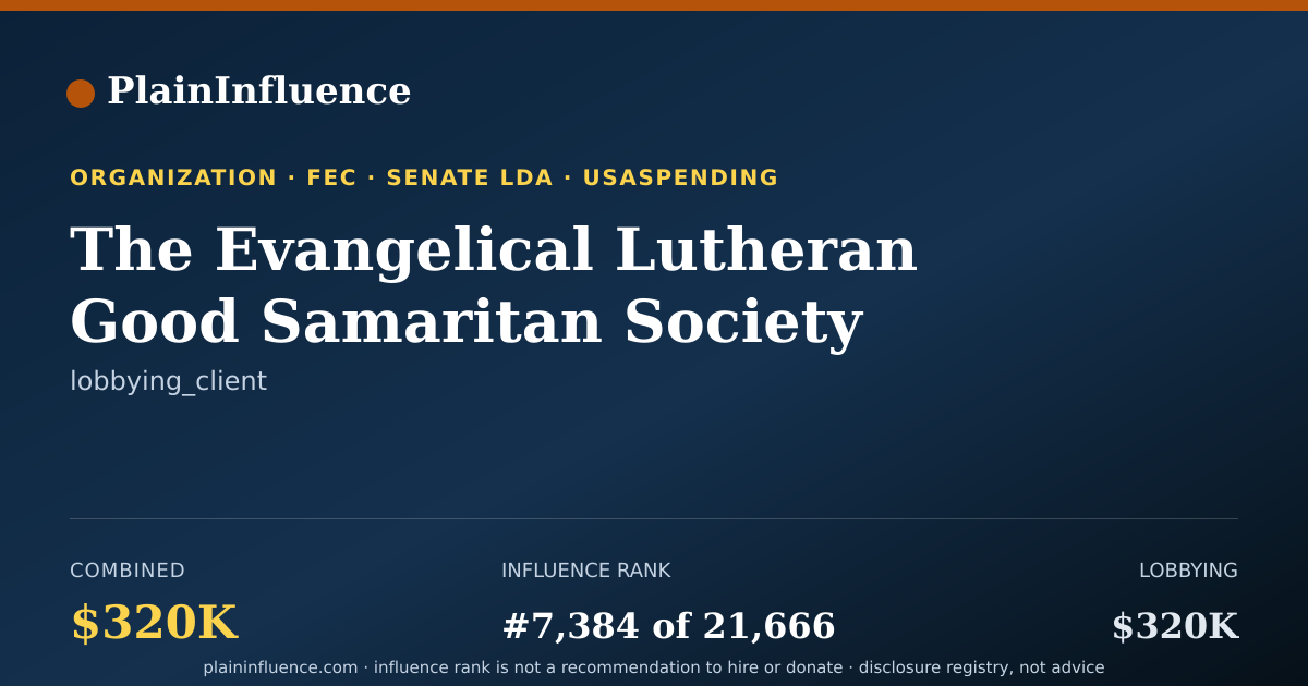 Shareable card for The Evangelical Lutheran Good Samaritan Society