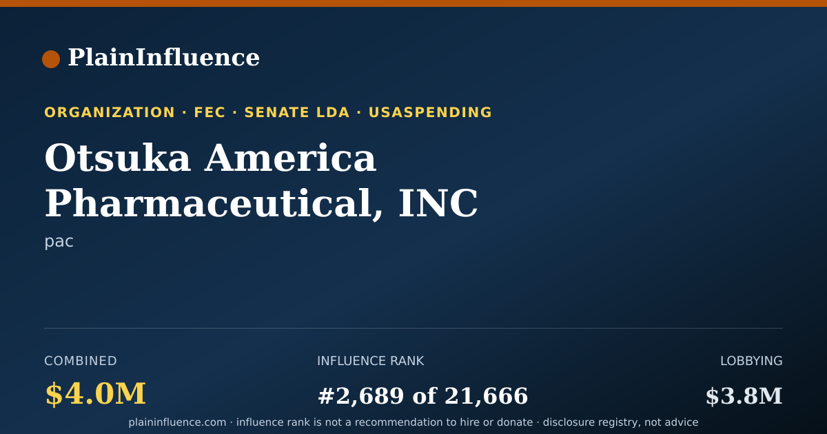 Shareable card for Otsuka America Pharmaceutical, INC