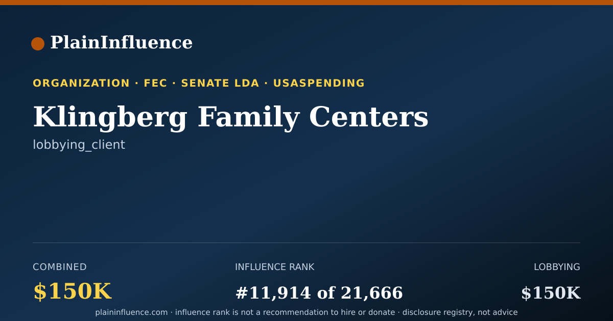 Shareable card for Klingberg Family Centers