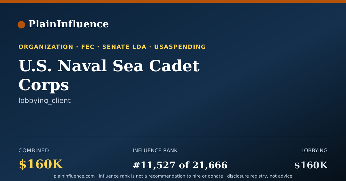 Shareable card for U.S. Naval Sea Cadet Corps