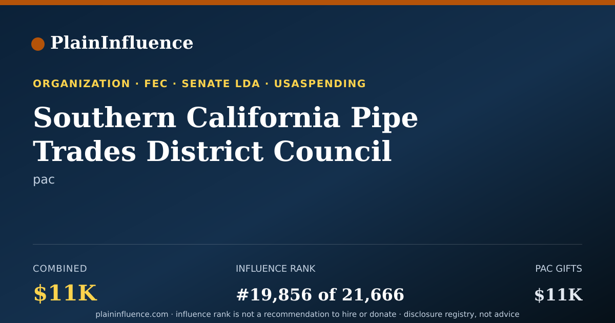 Shareable card for Southern California Pipe Trades District Council 16
