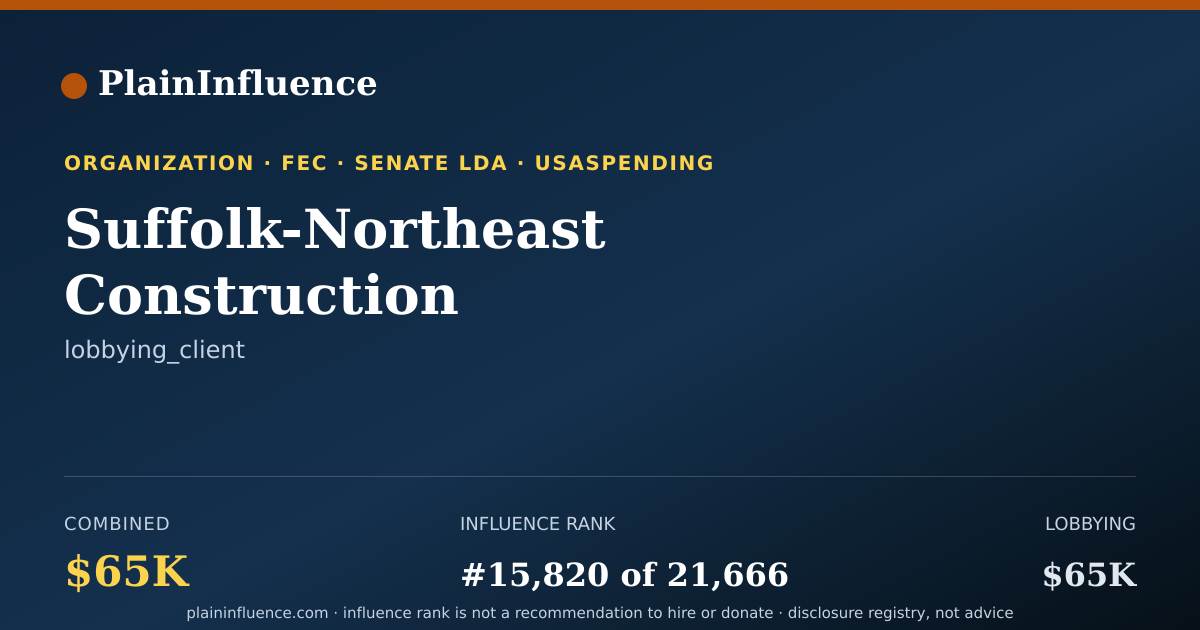 Shareable card for Suffolk-Northeast Construction