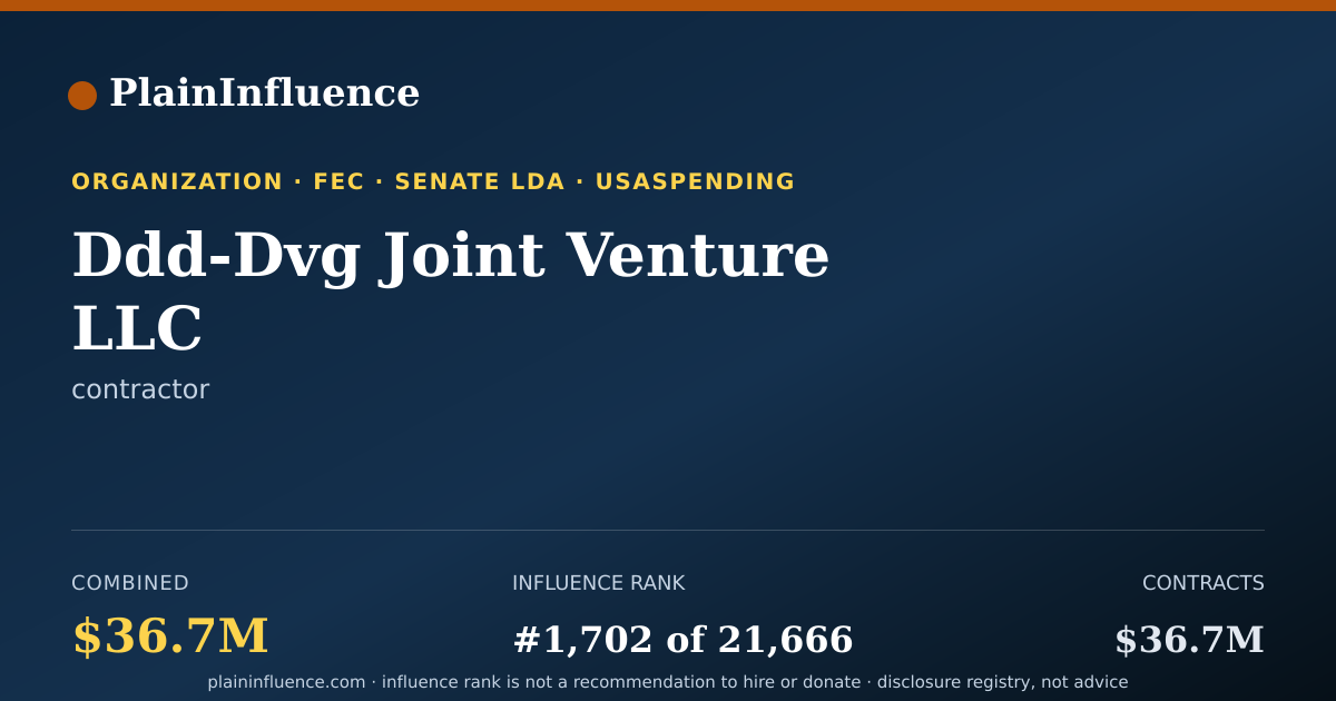 Shareable card for Ddd-Dvg Joint Venture LLC