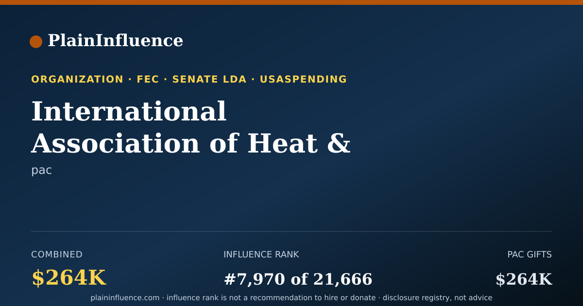 Shareable card for International Association of Heat & Frost Insulators and Allied Workers