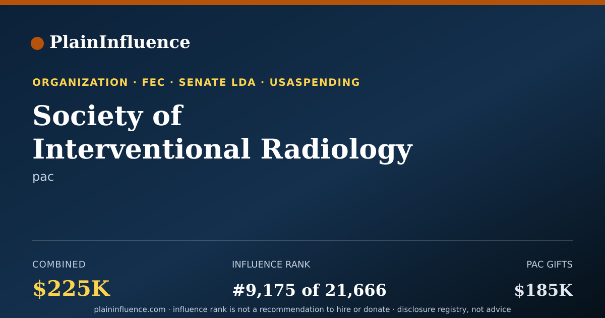 Shareable card for Society of Interventional Radiology