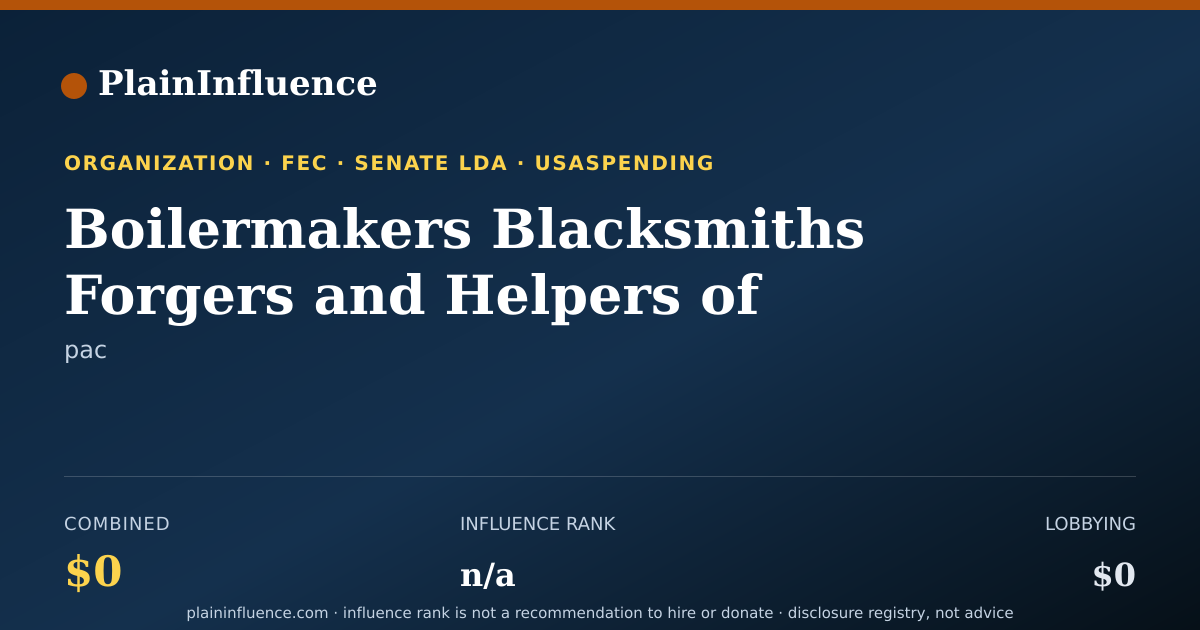 Shareable card for Boilermakers Blacksmiths Forgers and Helpers of America Local 169 Boilermakers