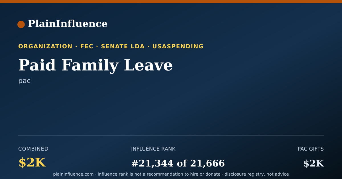Shareable card for Paid Family Leave