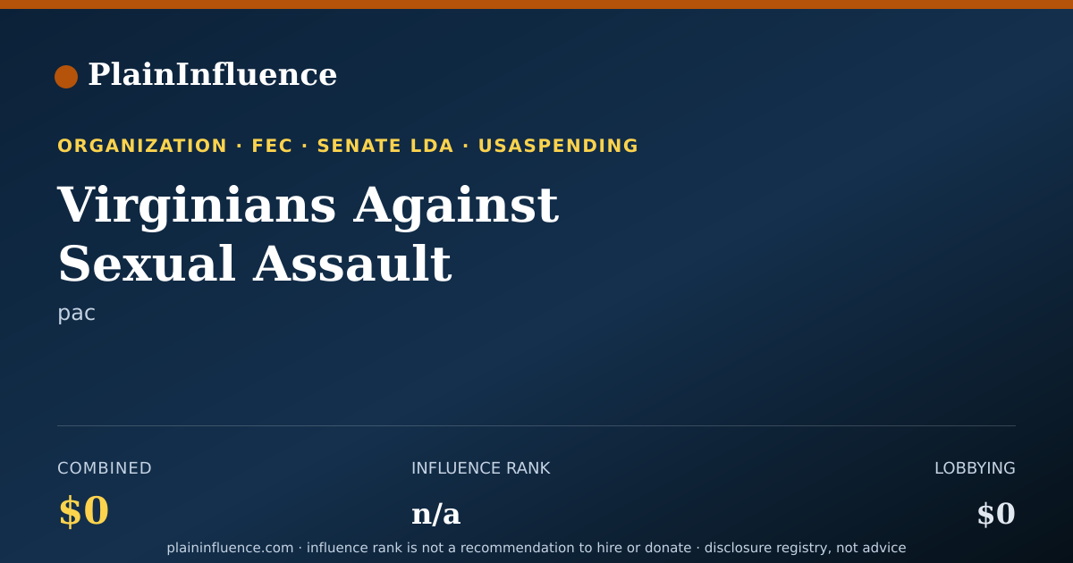 Shareable card for Virginians Against Sexual Assault