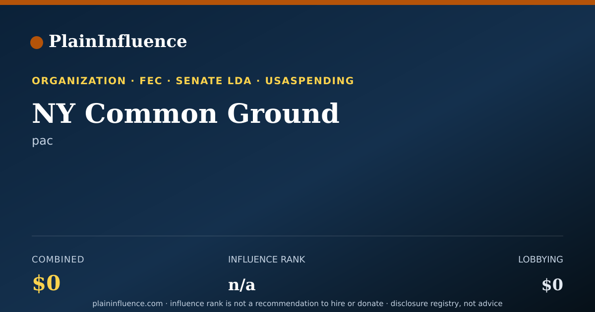 Shareable card for NY Common Ground