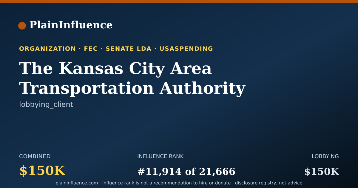 Shareable card for The Kansas City Area Transportation Authority