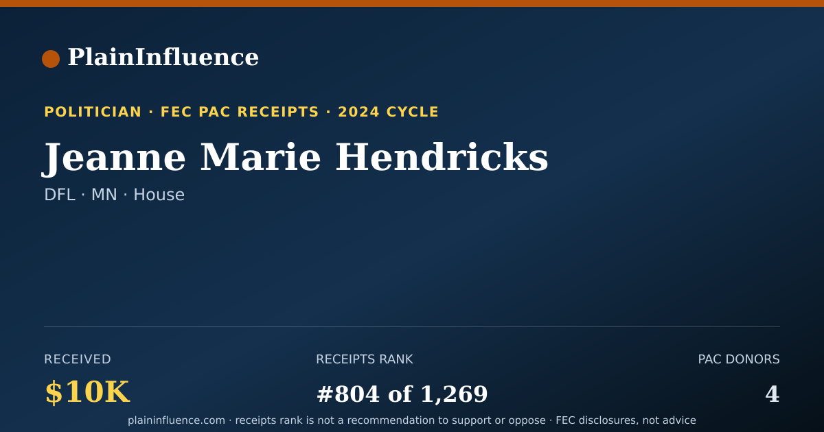 Shareable card for Jeanne Marie Hendricks